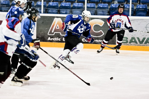 KKP:n Juho Leinonen Reidarina. Kuva: Mikko Leinonen