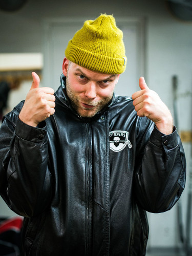 Jussi Leinonen teki kolme maalia. Kuva: Otso Alanko